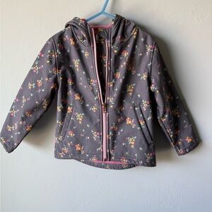 Body Glove Floral Kids Raincoat - Gray